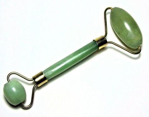 Relax, Roll, and Radiate with This Jade Face Massager